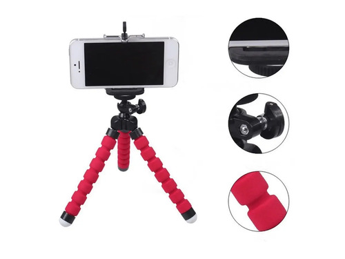 Tripode Flexible Soporte Para Celular Y Camara 6