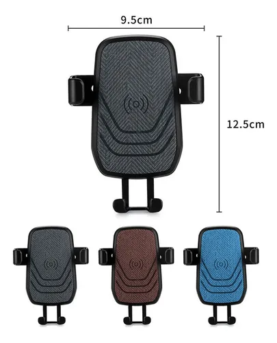Soporte Cargador Inalámbrico Ventilación Mi Tienda Auto Qi 5