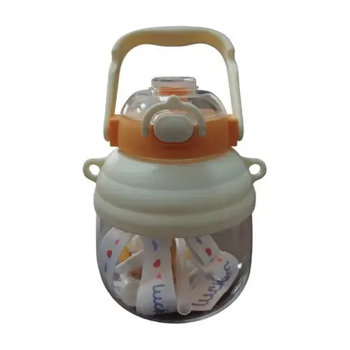 Termo Botella De Agua Para Niños Con Bombilla 500ml 10