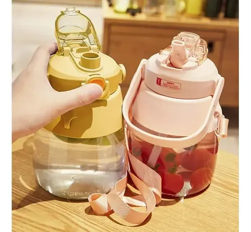 Termo Botella De Agua Para Niños Con Bombilla 500ml 13