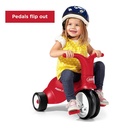 Triciclo Correpasillo Infantil Radio Flyer Fold 2 Go Trike Rojo 4