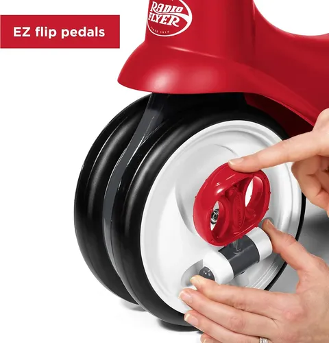 Triciclo Correpasillo Infantil Radio Flyer Fold 2 Go Trike Rojo 6