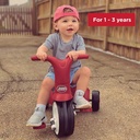 Triciclo Correpasillo Infantil Radio Flyer Fold 2 Go Trike Rojo 8