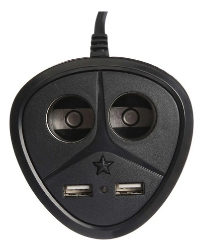 Adaptador Dual Usb Cargador Cenicero 12v 24v 1 Auto 4