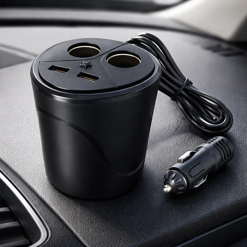 Adaptador Dual Usb Cargador Cenicero 12v 24v 1 Auto 6