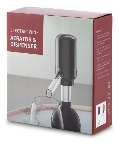 Aireador Eléctrico De Vino Dispensador Automático 6
