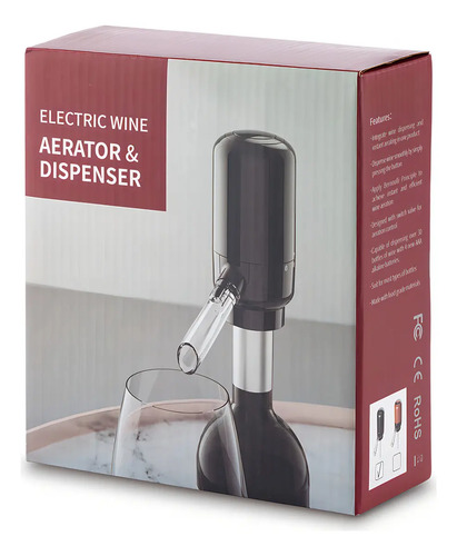 Aireador Eléctrico De Vino Dispensador Automático 5
