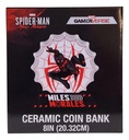 Alcancia Ceramica Spider-man Miles Morales Original Miles Morales Negro 3