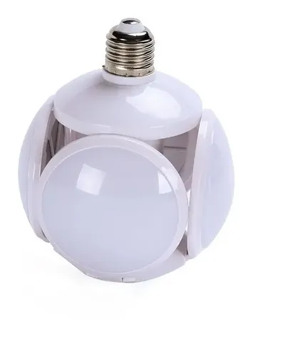 Ampolleta Led Genérica Ampolleta Plegable Globo Color Blanco Blanco Frío 7