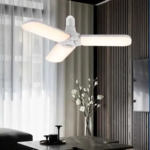 Ampolleta Led Triple Helice Plegable E27 Ahorro Energia Color De La Luz Blanca Blanco 3