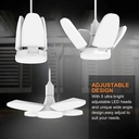 Ampolleta Led Triple Helice Plegable E27 Ahorro Energia Color De La Luz Blanca Blanco 4