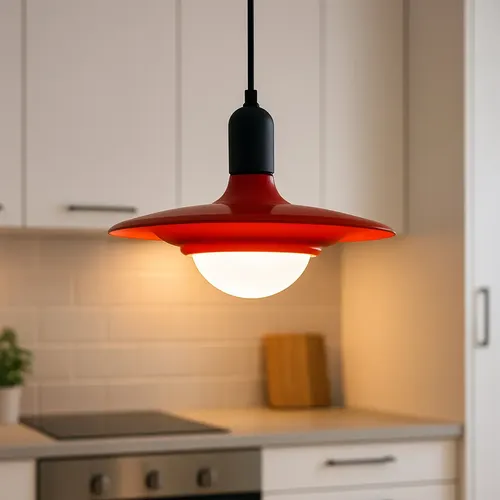 Ampolleta Led Ufo Colores 24w E27 Decoración Plafon Amarillo 5