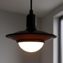Ampolleta Led Ufo Colores 24w E27 Decoración Plafon Rojo 2