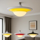 Ampolleta Led Ufo Colores 24w E27 Decoración Plafon Rojo 3