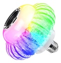 Ampolleta Parlante Colores Led Bola Disco Bluetooth Control Rgb
