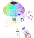 Ampolleta Parlante Colores Led Bola Disco Bluetooth Control Rgb 2