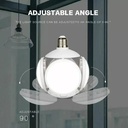 Ampolleta Ufo  Parlante Bluetooth E27 Plegable Music Blanco Frío 6