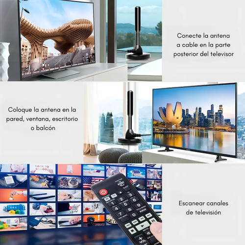 Antena Digital Interna De Canales Abiertos 5