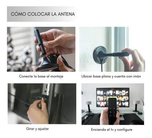 Antena Digital Interna De Canales Abiertos 6