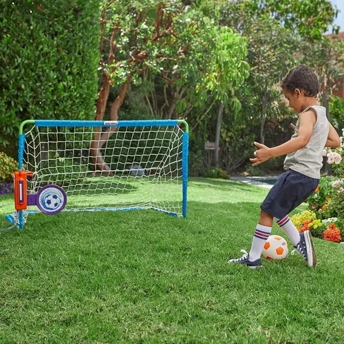 Arco Futbol Lanza Agua 2 En 1 Little Tikes 3