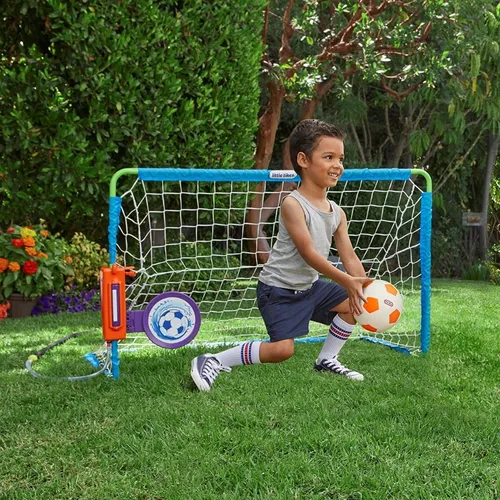 Arco Futbol Lanza Agua 2 En 1 Little Tikes 4