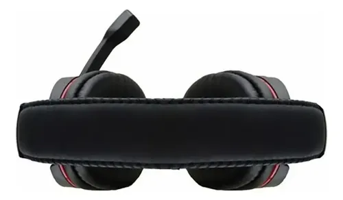 Audífonos Gamer Micrófono Gaming Headset Rojo Rojo H1 3