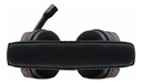 Audífonos Gamer Micrófono Gaming Headset Rojo Rojo H1 3
