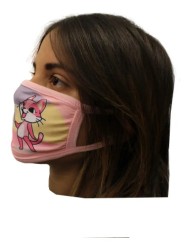 Mascarilla Niños Joven Tapaboca Reutilizable Lavable 4