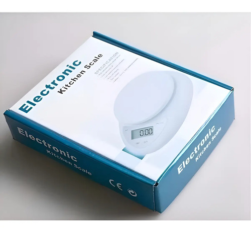 Balanza Pesa Digital Cocina Genérica 5 Kg Con Bowl Color Blanco 8