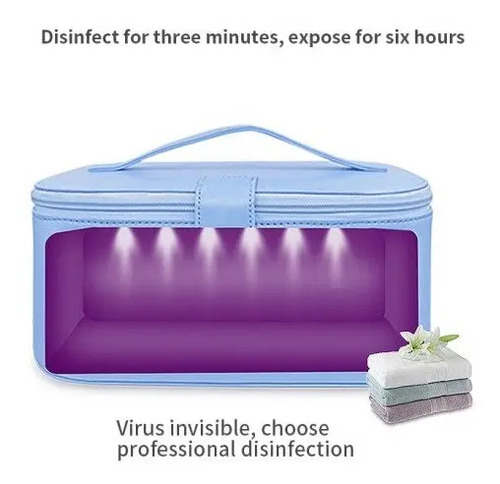 Bolso Sanitizador Luz Uv Elimina Germenes  Esterilizador 5