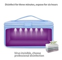 Bolso Sanitizador Luz Uv Elimina Germenes  Esterilizador 5