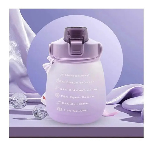 Botella Motivacional 1.3 Litros Fitness Deportiva 14