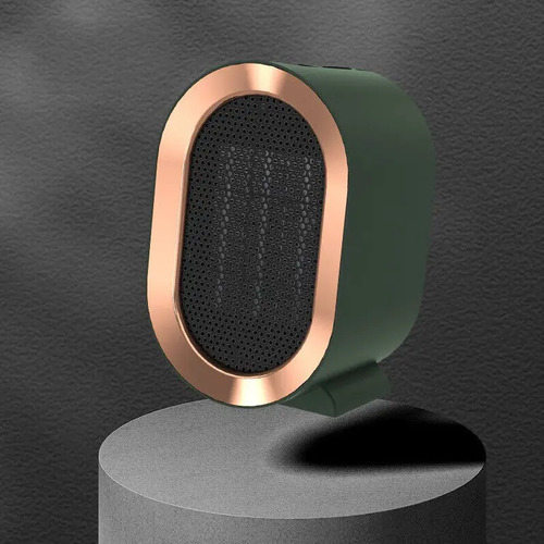 Calefactor Eléctrico Cerámica Estufa Portatil Verde Oscuro 3
