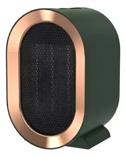 Calefactor Eléctrico Cerámica Estufa Portatil Verde Oscuro 7