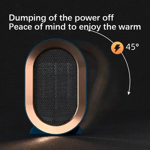Calefactor Eléctrico Cerámica Estufa Portatil Verde Oscuro 10