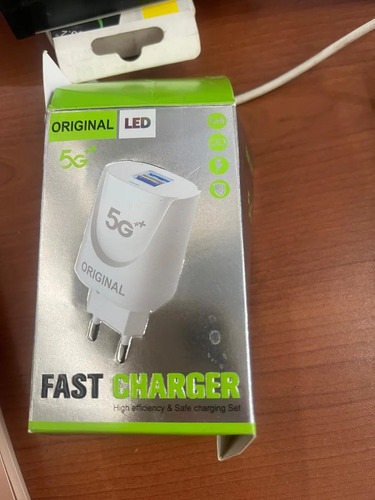 Cargador De Pared Carga Rapida Tipo C Mas 2 Puertos Usb Blanco Tipo C 4