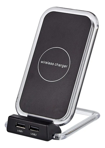 Cargador Inalámbrico Base Escritorio Telefono Celular 6