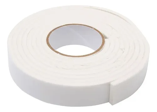 Cinta Doble Contacto Doble Cara Faz 3 Mt X 1.8cm Blanco Lisa 3