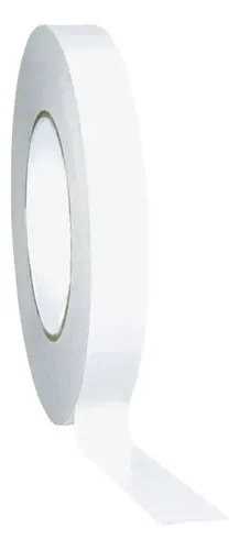 Cinta Doble Contacto Doble Cara Faz 3 Mt X 1.8cm Blanco Lisa 8