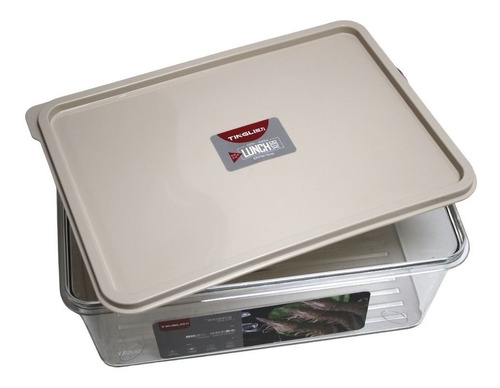 Contenedor Organizador Refrigerador Transparente Con Tapa 6