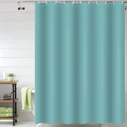 Cortina Baño Ducha Tela Genero Poliéster 180x180 2