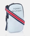 Crossbody Bandolera Tommy Hilfiger Handbags Bolso Azul Claro
