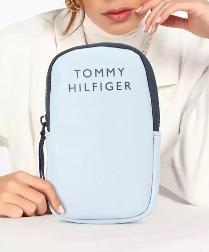 Crossbody Bandolera Tommy Hilfiger Handbags Bolso Azul Claro 4