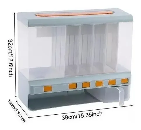 Dispensador 6 En 1 De Cereales Granos Frutos Secos Arroz 7