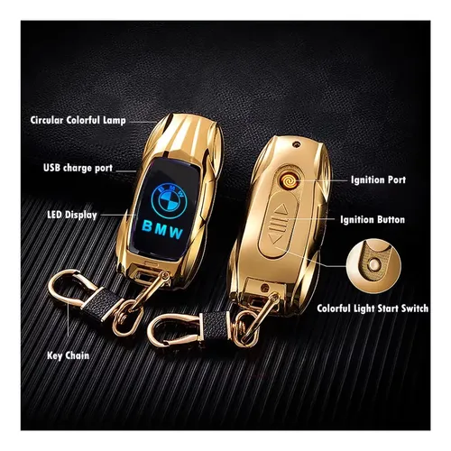 Encendedor Cigarrillos Usb Recargable  Led 10