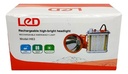 Foco Led  Largo Alcance Linterna Minera Usb Camping Naranja 5