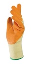 Guante Trabajo Palma Latex Antideslizante Naranjo Seguridad  Naranja 6