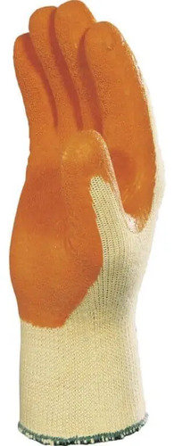 Guante Trabajo Palma Latex Antideslizante Naranjo Seguridad  Naranja 7