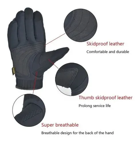 Guantes Para Moto Motocicleta Touch Pantalla Táctil 3
