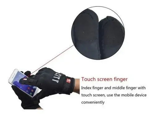 Guantes Para Moto Motocicleta Touch Pantalla Táctil 4